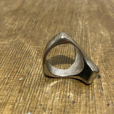 DOMINIC JONES SILVER TALON RING