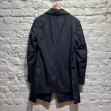 VIVIENNE WESTWOOD MAN NAVY NYLON DRUNKEN JACKET