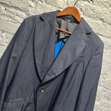 VIVIENNE WESTWOOD MAN NAVY NYLON DRUNKEN JACKET