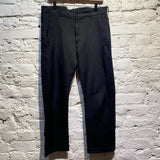 COMME DES GARÇONS (BLACK LABEL) BLACK FLEECE SIDE PANEL TROUSERS