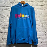 PALACE TEAL BLUE “FUN CREW” HOODIE