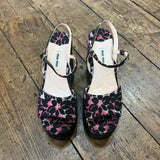 MIU MIU
PINK/BLACK FLORAL