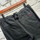 GRAMICCI 
BLACK COTTON TROUSERS