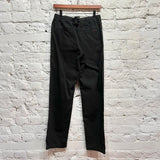 GRAMICCI 
BLACK COTTON TROUSERS