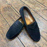 PRADA
NAVY SUEDE DRIVING SHOES