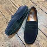 PRADA
NAVY SUEDE DRIVING SHOES