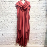 ROKSANDA DUSTY PINK SATIN DRESS