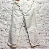 DRIES VAN NOTEN
WHITE DENIM JEANS