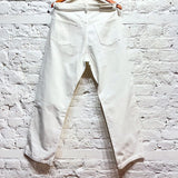 DRIES VAN NOTEN
WHITE DENIM JEANS