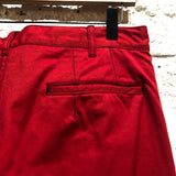 COMME DES GARÇONS 
HOMME PLUS
RED JEANS