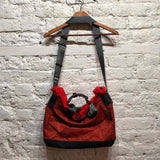 PAUL SMITH
RED/GREY SHOULDER BAG