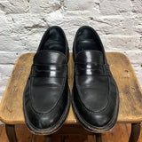 VINNY’S
BLACK LEATHER LOAFERS
