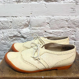 HOMAGE
CREAM LEATHER PUMPS