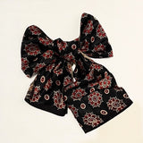 JOHN SKELETON SILK CRAVAT