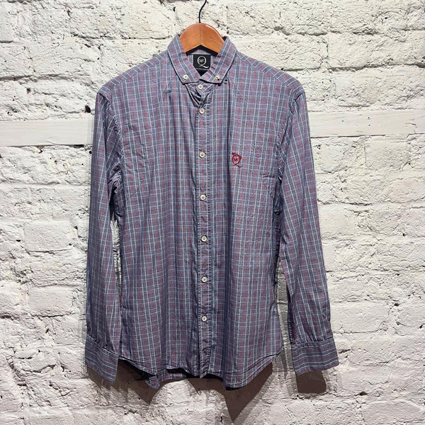 ALEXANDER MCQUEEN
MCQ PATCHWORK SHIRT WHITE/BLUE