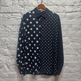 ALEXANDER MCQUEEN
MCQ NAVY POLKA DOT L/S SHIRT