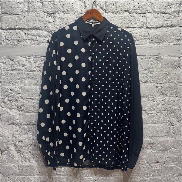 ALEXANDER MCQUEEN
MCQ NAVY POLKA DOT L/S SHIRT