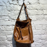 COCCINELLE BROWN LEATHER BAG