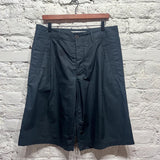 ALEXANDER MCQUEEN
MCQ PLEAT FRONT DARK NAVY SHORTS