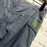 COP 
COTTON WIDE LEG GREY TROUSERS