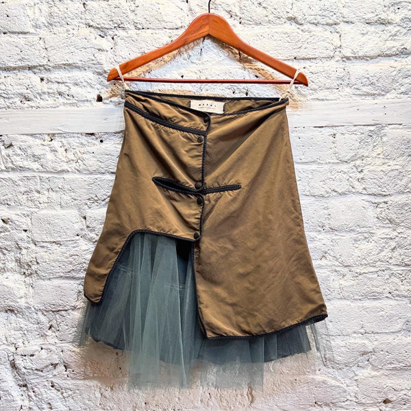 MARNI	Tulle LAYERED SKIRT