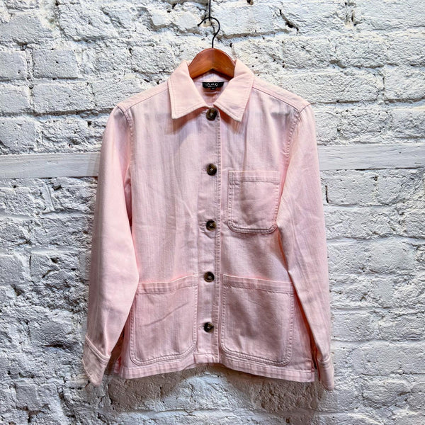 A.P.C.	Baby Pink COTTON JACKET