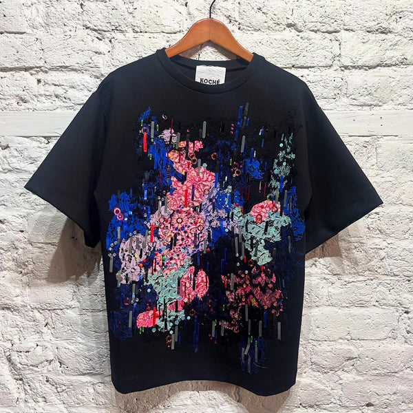 KOCHÉ
EMBELLISHED OVERSIZED T-SHIRT