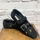 CECILIE BAHNSEN
BLACK SANDALS 
SIZE 40/7UK