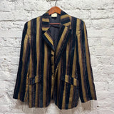MATSUDA
VINTAGE VELVET STRIPE JACKET