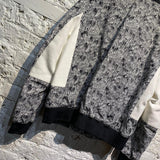 KENZO BLACK/WHITE DESIGN TRACK TOP