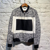 KENZO BLACK/WHITE DESIGN TRACK TOP