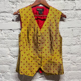 ESCADA
YELLOW RED SILK WAISTCOAT