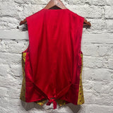 ESCADA
YELLOW RED SILK WAISTCOAT