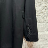 HELMUT LANG	BLACK FROCK COAT