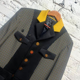 PAUL SMITH
CHECK PATTERN WOOL OVERCOAT