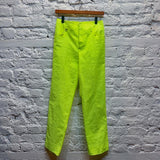 ACNE STUDIOS
LINEN BLEND NEON YELLOW TROUSERS
SIZE 25-26