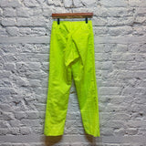 ACNE STUDIOS
LINEN BLEND NEON YELLOW TROUSERS
SIZE 25-26