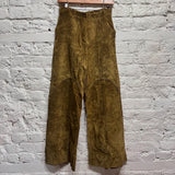 PETAR PETROV
GREEN SUEDE TROUSERS