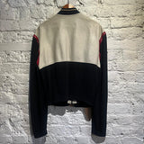 JOSLYN CLARKE	VINTAGE LEATHER/ JERSEY JACKET