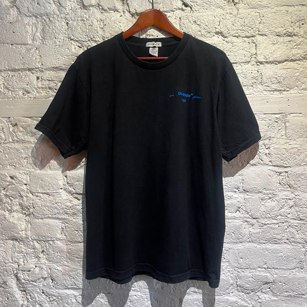 OFF WHITE 2019 BLACK PRINT T-SHIRT
