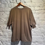 YEEZY	SEASON 6 BROWN T-SHIRT