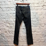 ALEXANDER MCQUEEN 
MCQ
BLUE/BLACK SKINNY JEAN