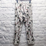 ISABEL MARANT
LEATHER FLORAL TROUSERS
