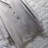 JIL SANDER
SILVER SATIN FROCK COAT