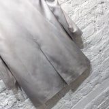 JIL SANDER
SILVER SATIN FROCK COAT