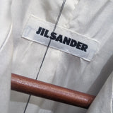 JIL SANDER
SILVER SATIN FROCK COAT