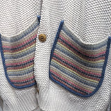 FOLK
CREAM COTTON KNIT CARDIGAN