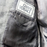 GIANNI  VERSACE
GREY CHECK SUIT