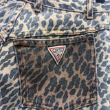 GUESS 
GEORGE MARCIANO
LEOPARD PRINT JEANS