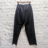 OUR LEGACY 
BLACK SATIN TROUSERS